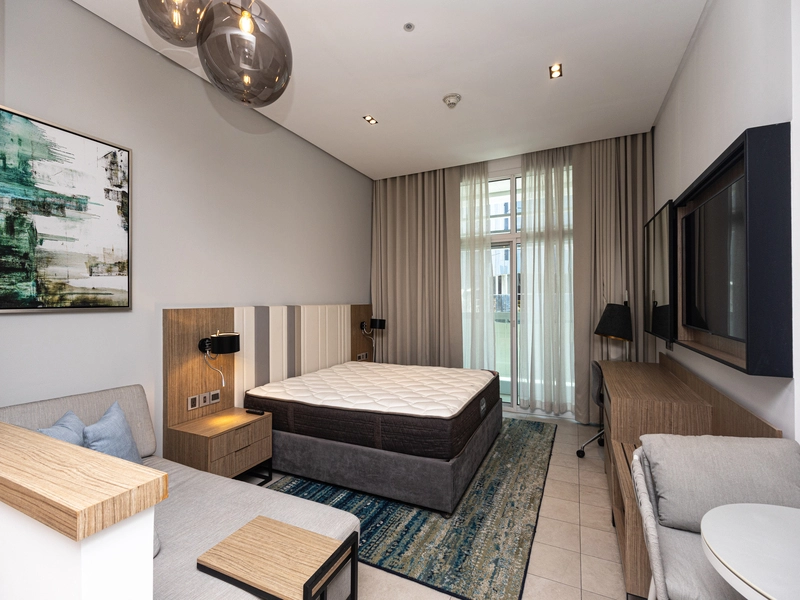 STUDIO FOR RENT IN AFFINI RESIDENCE, AL JADAF