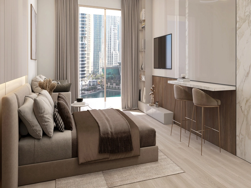 аПАРТАМЕНТЫ С 2 СПАЛЬНЯМИ НА ПРОДАЖУ В ME DO RE 2